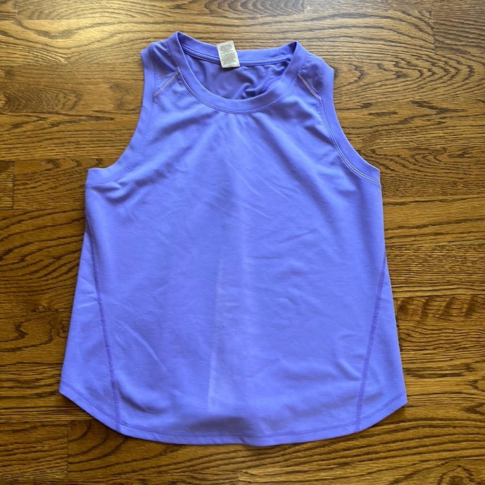 Periwinkle racer back tank